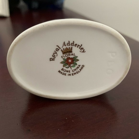 ⬇️Royal Adderley Floral Bone China Trinket Box - Picture 7 of 7